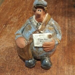 Sarah Meadows Balloon People Mailman Sculpture